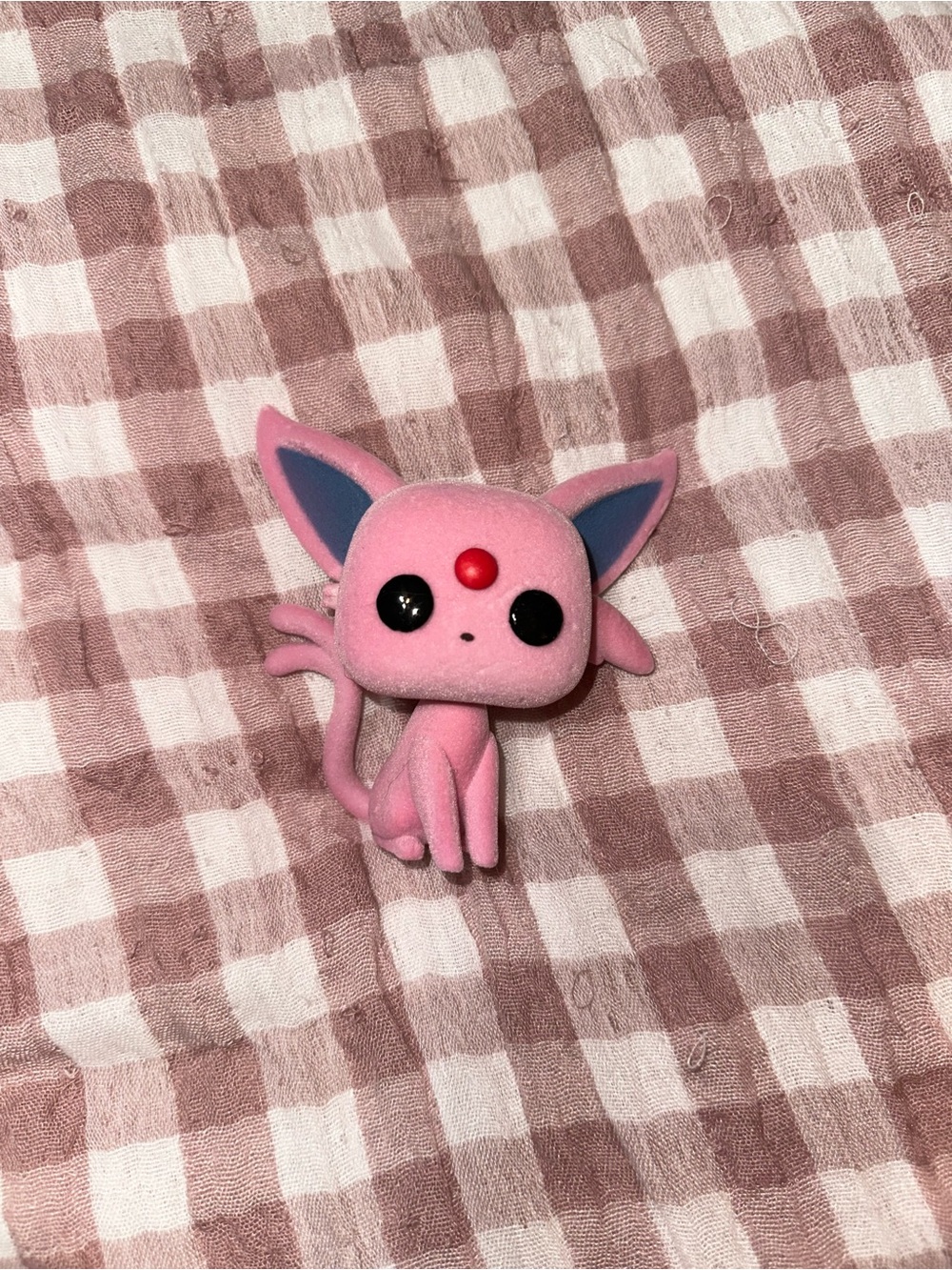 Funko Pop! Games: Pokemon - Espeon Flocked #884 NO BOX